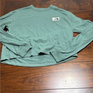 The North Face Women's Teal Long Sleeve Tee